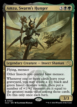 Amzu, Swarm's Hunger Ravnica- Clue Edition